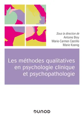 Read: Les méthodes qualitatives en psychologie clinique et Book psychopathologie