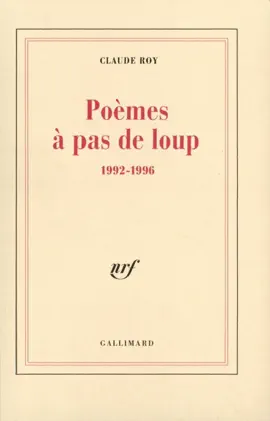 Read: Poèmes à pas Book de loup. 1992-1996