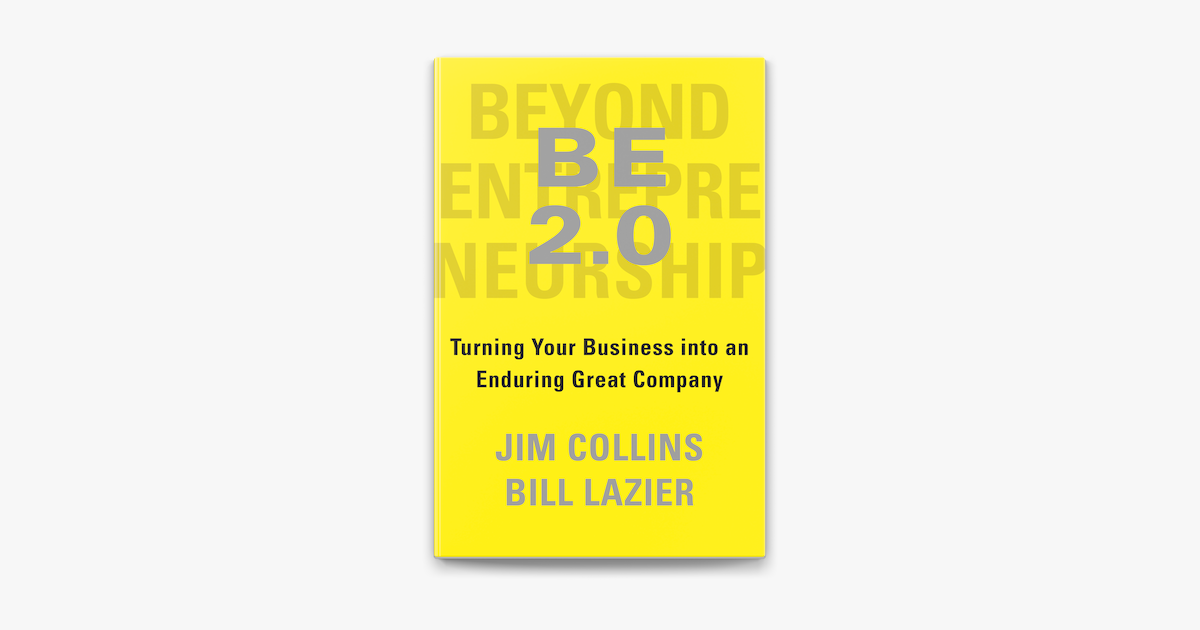 BE 2.0 (Beyond Entrepreneurship 2.0) on Apple Books