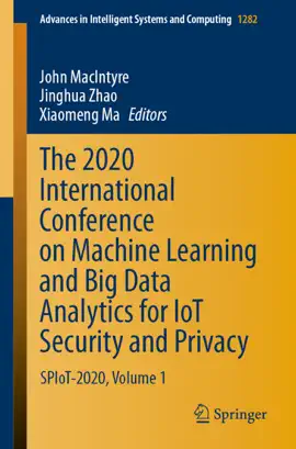 Read: The 2020 International Conference on Machine Learning and Big Data Analytics Book for IoT Security and Privacy
