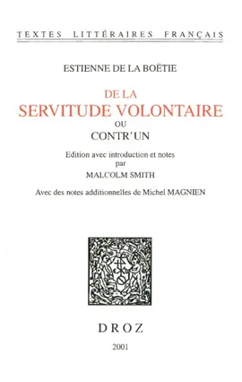Read: De la Servitude volontaire ou Contr'un Book