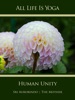 Book All Life Is Yoga: Human Unity