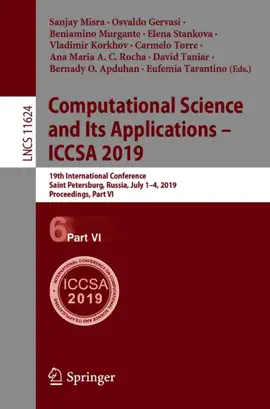 Read: Computational Science and Its Applications – ICCSA 2019 Book