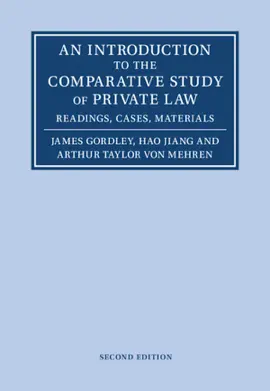 Read: An Introduction to Book the Comparative Study of Private Law