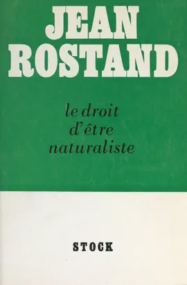Read: Le droit d'être naturaliste Book