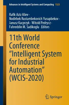 Read: 11th World Conference “Intelligent System for Industrial Automation” (WCIS-2020) Book