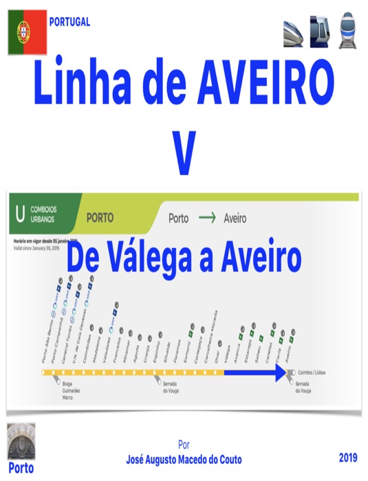 LINHA DE AVEIRO V. De Válega a Aveiro