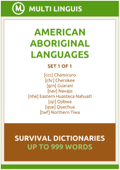 American Languages Survival Dictionaries (Set 1 of 1) - Multi Linguis
