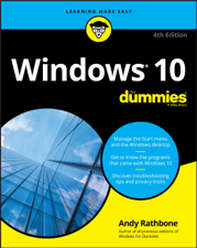 Windows 10 For Dummies - Andy Rathbone Cover Art