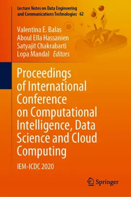 Read: Proceedings of International Conference on Computational Intelligence, Data Book Science and Cloud Computing