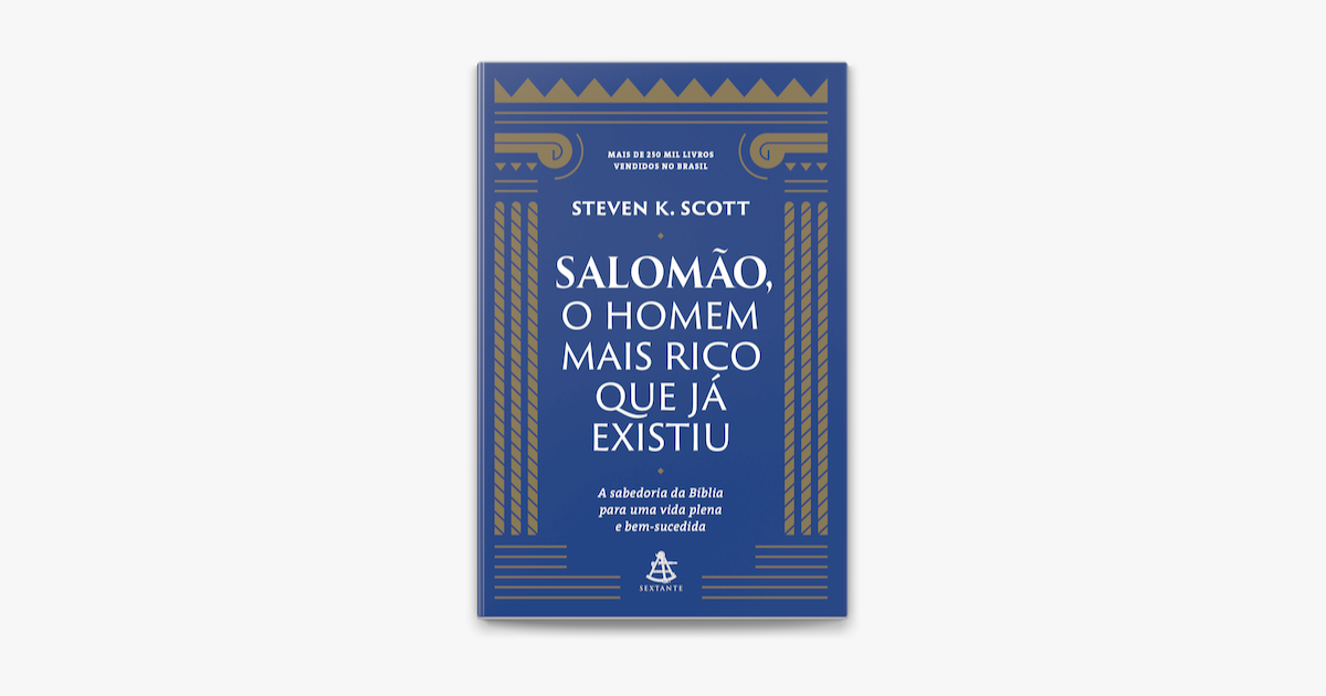 Salomao o Homem Mais Rico Que Ja Existiu (Em Portugues by _