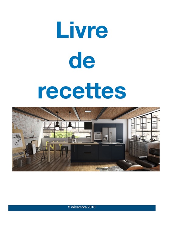 Livre de recettes