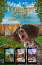 Fairmont Finds Canine Cozy Mysteries: Books 1-3 - Cate Lawley Cover Art