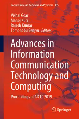 Read: Advances in Information Book Communication Technology and Computing