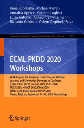 Read: ECML PKDD 2020 Book Workshops
