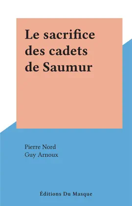 Read: Book Le sacrifice des cadets de Saumur