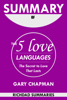Summary Of The 5 Love Languages by Gary Chapman - David Read