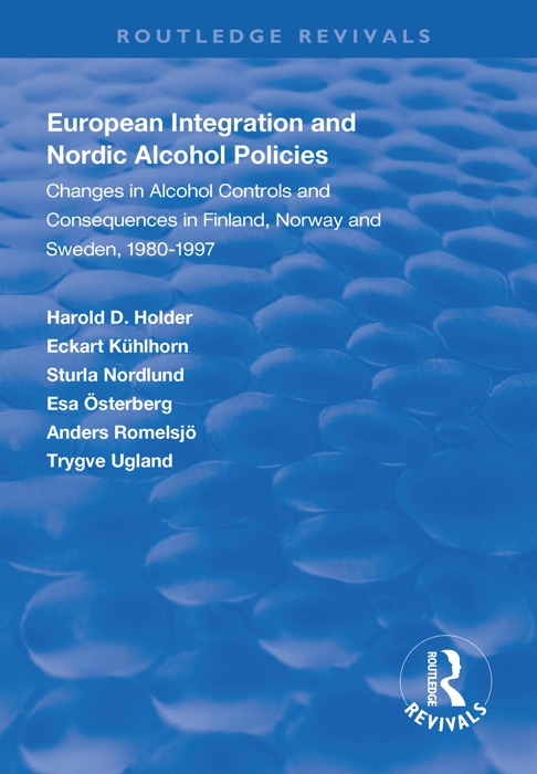 European Integration and Nordic Alcohol Policies