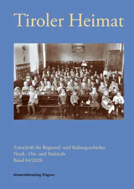 Read: Tiroler Heimat 84 (2020) Book
