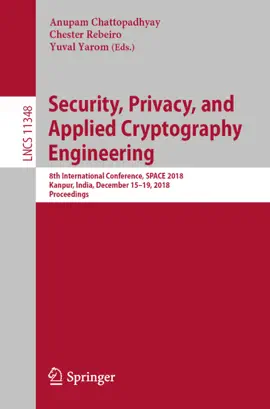 Read: Security, Book Privacy, and Applied Cryptography Engineering
