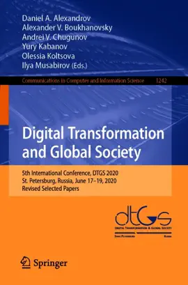 Read: Book Digital Transformation and Global Society