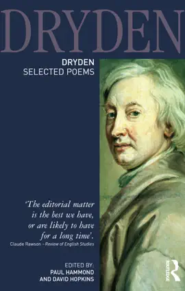 Read: Book Dryden:Selected Poems