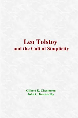 Read: Leo Tolstoy and Book the Cult of Simplicity