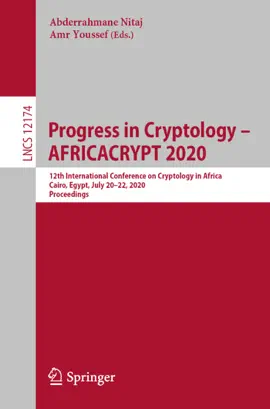 Read: Progress Book in Cryptology - AFRICACRYPT 2020