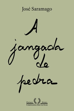 Capa do livro A Jangada de Pedra de José Saramago