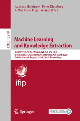 Read: Machine Book Learning and Knowledge Extraction