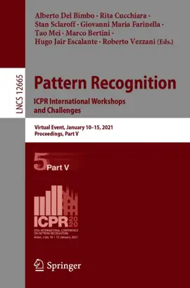 Read: Pattern Recognition. ICPR International Workshops Book and Challenges