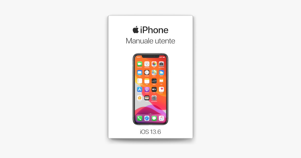 Manuale utente di iPhone su Apple Books