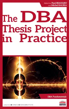 Read: The DBA Thesis Book Project in Practice