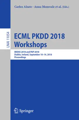 Read: ECML PKDD 2018 Workshops Book