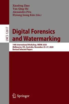 Read: Book Digital Forensics and Watermarking
