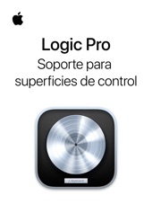 Book cover for Manual de compatibilidad de las superficies de control con Logic Pro by Apple Inc.