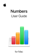 Numbers User Guide for Mac Numbers User Guide for Mac
