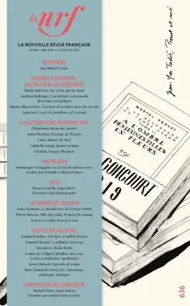 Read: La Nouvelle Revue Book Française N° 636