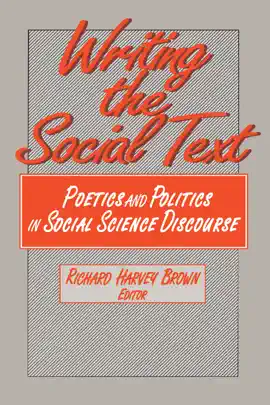 Read: Writing Book the Social Text