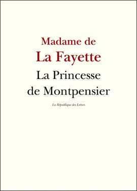 Read: La Princesse de Montpensier Book