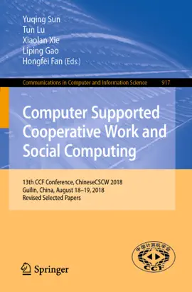 Read: Computer Supported Cooperative Work and Social Computing Book
