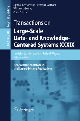 Read: Transactions on Large-Scale Data- and Book Knowledge-Centered Systems XXXIX
