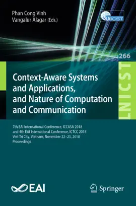 Read: Context-Aware Systems and Book Applications, and Nature of Computation and Communication