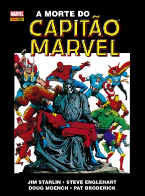 Capa do livro A Morte do Capitão Marvel de Jim Starlin