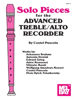 Solo Pieces for the Advanced Treble/Alto Recorder by Costel Puscoiu