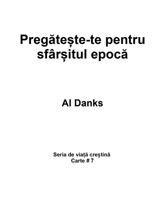 Pregătește-te pentru sfârșitul epocă