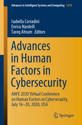 Read: Advances in Human Book Factors in Cybersecurity