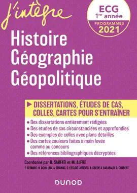 Read: ECG 1re année Book - Histoire Géographie Géopolitique - 2021