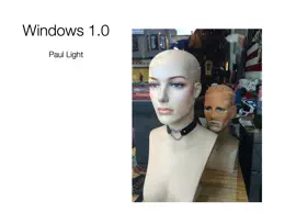 Read: Windows 1.0 Book