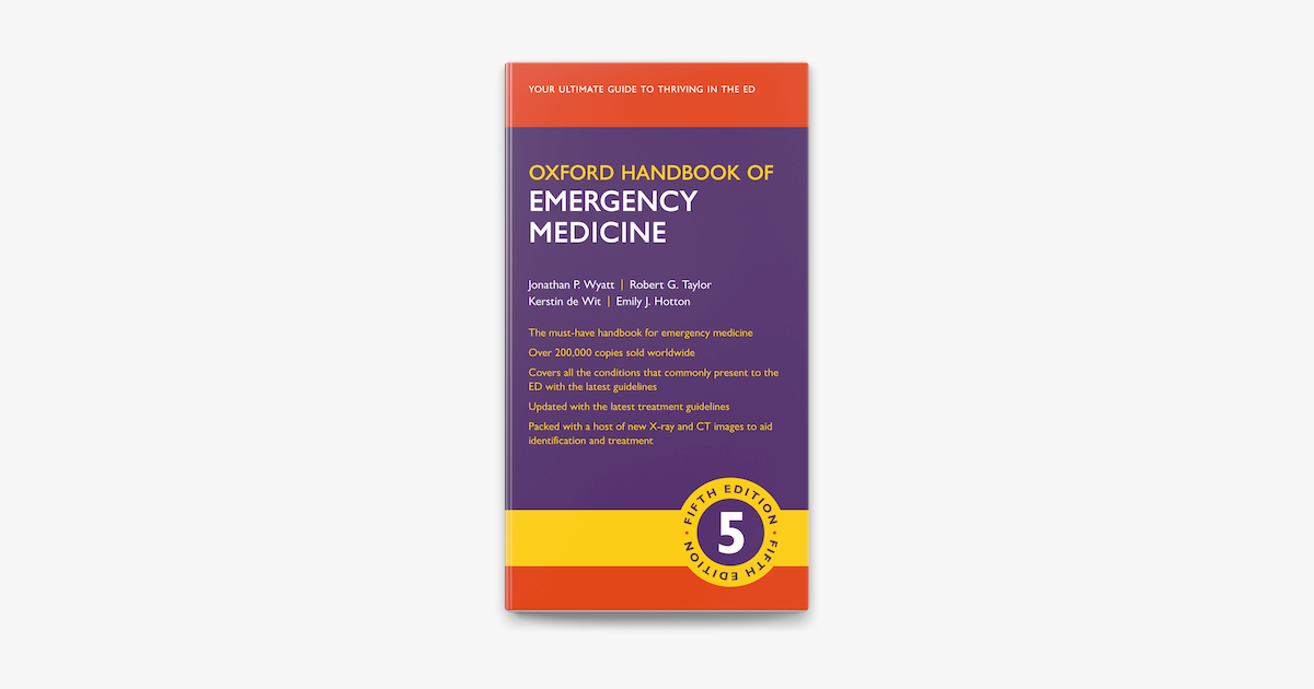 Oxford Handbook of Emergency Medicine on Apple Books